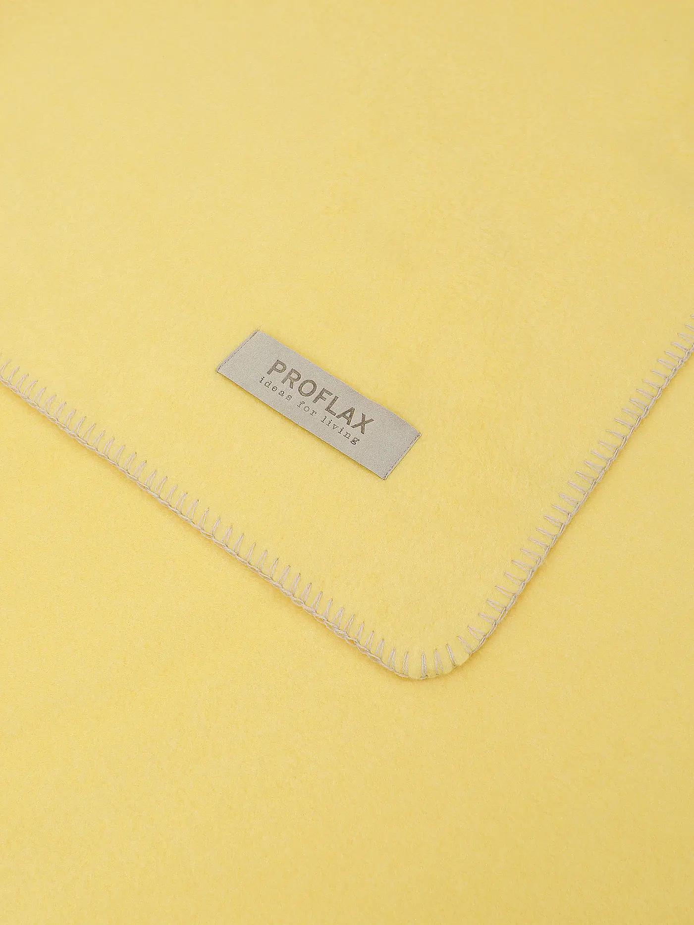PROFLAX | Wohndecke - Plaid 160x200cm Secret Mandarin | gelb